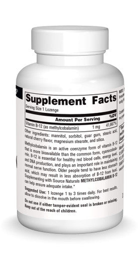 Source s B 12 60 Tb Methylcobalamin, 60 CT