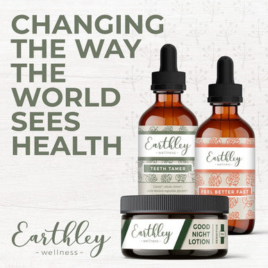 Earthley Wellness Nourish Her Naturally, Liquid Botanical Multivitamin For Women With Raspberry Leaf, Dandelion Leaf, Alfalfa, And Nettles, Supports Energy, Gut Health, And Wellness (4Oz, Nourish Her)