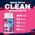 1200Mg Liposomal Nad+ Supplement, Ultra Purity Actual Nad Supplement, Enhanced Absorption, Boosting Nad+, Age Defense, Energy, Metabolic Repair, Optimal Nad Supplement, 60 Softgels