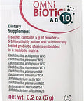 AB 10 - Clinically Tested Restorative Probiotic - Supports & Restores Gut Flora & Digestion - Digestive Probiotic for Diarrhea - Vegan, Hypoallergenic, Non-GMO (30 Daily Packets)