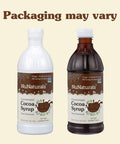 Nunaturals Stevia Syrup Sugar- Sweetener Plant-Based Sugar Substitute Zero Calorie Sugar- Syrup Chocolate 16 oz