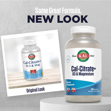 KAL Cal-Citrate Plus Tablets, 1000 mg, 240 Count
