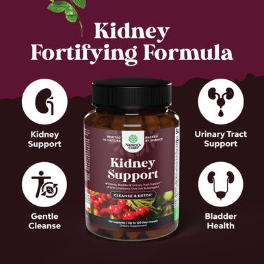 Natures Craft Bundle of Liver Cleanse and Detox & Repair Formula - Herbal Liver Support Supplement and Kidney Support Cranberry Supplement for Women and Men for Kidney and Bladder Health