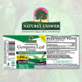 Nature'S Answer Alcohol- Gymnema Leaf 1oz Extract | Gluten- | Non-GMO | Vegan | No Artificial Flavors or Preservatives | Single Count