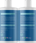 Exfoliating Shampoo Brush Plus Biotin Shampoo - Hair Shampoo Brush And Scalp Exfoliators With Volumizing Shampoo Set Made With Rosemary Essential Oil And Biotin For Thinning Hair