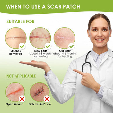 Auslka Silicone Scar Sheets(1.6"X 120" Roll-3M), Silicone Scar Tape, Scar Strips, Professional Silicone Scar Tape For C-Section, Tummy Tuck, Keloid, And Scar Patch