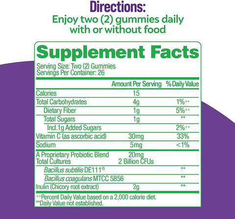 Culturelle Probiotic Gummies Bundle Daily Probiotic Gummies For Men And Women Daily Probiotic Gummies For Kids With Prebiotics And Vitamin C Boost Digestive Immune Support Gluten Free