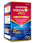 AFC Japan Diamond Vision PRO 4X - Vision Formula with FloraGLO Lutein 4X, Zeaxanthin, Astaxanthin & Bilberry Extract for Strain, Fatigue, Blurry & Poor Vision, Dryness, Vision Health, 30 Counts