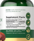 Carlyle Reishi Mushroom Supplement 5000mg | 300 Capsules | Non-GMO Gluten Reishi Mushroom Extract