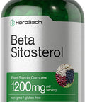 Beta Sitosterol 1200mg 240 Capsules Mega Strength Plant Sterols Complex Non-GMO Gluten Free Supplement by Horbaach