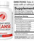 Silver Fern Gut Rehab Kit - 30 Day Supply - Cleanse Daily Detox (1 Bottle = 120 Capsules) & Ultimate Probiotic (1 Bottle = 60 Capsules) - Immunoglobulins & Spore Forming Probiotics