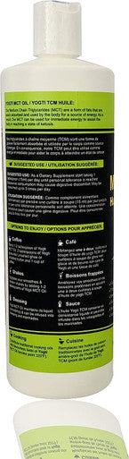 Yogti Canadian Brand Natural 100% Pure Mct Oil, 16 ounce