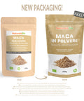 Organic Maca Powder [ Gelatinised ] 200g. 100% Peruvian, Natural and Pure, from Organic Maca Root. Vegetarian and Vegan Friendly. NaturaleBio