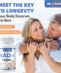 Nad Supplement Liposomal For Women: Nad+ Supplement With Resveratrol 550Mg Support Cellular Repair Support Energy And Healthy Aging