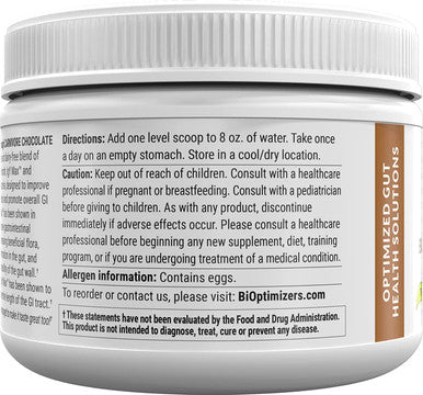 Biome Breakthrough Repair Powder - Chocolate Flavor - Has Lactobacillus Strains, Bone Broth & Collagen - Source of L-Glutamine - Gas & Bloating Relief - Improves Gut Health - 30 Servings - 150g