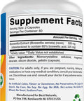Best Naturals Boswellia Serrata Joint Health 250 mg 120 Capsules - Standardized to 65% Boswellic Acid (120 Count (Pack of 2))