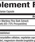 Natural Factors Pycnogenol 25 mg Antioxidant Support for Healthy Aging 60 Capsules