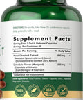 Carlyle Horse Chestnut Capsules 600mg | 180 Count | Non-GMO Gluten Extract