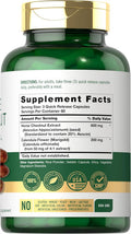 Carlyle Horse Chestnut Capsules 600mg | 180 Count | Non-GMO Gluten Extract