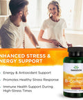 Swanson Vitamin B-Complex w/Vitamin C - Natural Supplement Promoting Stress Relief Energy Support & Aiding Immune Health - May Support Metabolism & Nervous Health - (100 Capsules)