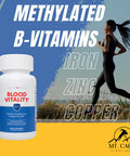 Dr. Wholeness Blood Vitality - Daily Iron Supplement And Multivitamin - Boost Ferritin And Energy, Most Effective Iron Supplement, High Potency, Non Constipating, No Nausea, And Bioavailable - 30 Caps