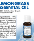 Organic Lemongrass 15 ml By Simplers Botanicals