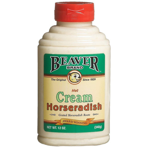 Beaver Brand Cocktail Sauce with Fresh-Grated Horseradish, 13oz, Zesty Seafood & Shrimp Cocktail Sauce