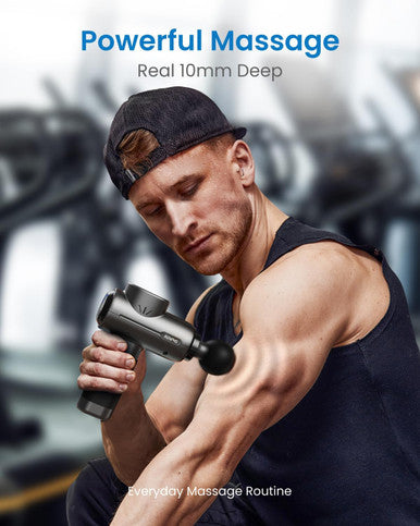 Renpho Massage Gun Deep Tissue Muscle Percussion Massager Gun, Fsa And Hsa Eligible Powerful Portable Back Massager Gun For Athletes, Gifts For Men Women, Handheld Back Massagers, Carry Case, Active