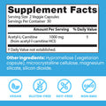 Doctors Best Acetyl-L-Carnitine 500Mg - 60 Veg Caps