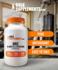 Bulksupplements.Com N-Acetyl L-Cysteine Capsules - N-Acetyl Cysteine 600Mg, Nac Supplement - 600Mg Per Capsule, Gluten Free - 1 Nac Capsule Per Serving, 360 Capsules (Pack Of 1)