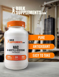 Bulksupplements.Com N-Acetyl L-Cysteine Capsules - N-Acetyl Cysteine 600Mg, Nac Supplement - 600Mg Per Capsule, Gluten Free - 1 Nac Capsule Per Serving, 360 Capsules (Pack Of 1)