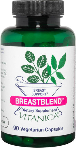 Vitanica BreastBlend Breast Care Support Vegan 90 Capsules