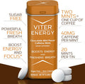 Viter Energy Caffeinated Mints 40Mg Caffeine, B Vitamins, Sugar Free. (Wintergreen, 20Pcs, 6 Pack)