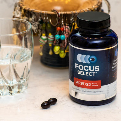 Focus Select Areds2 Based Eye Vitamin-Mineral Supplement - Areds2 Based Supplement For Eyes (180 Ct. 90 Day Supply) - Areds2 Based Low Zinc Formula - Eye Vision Supplement And Vitamin