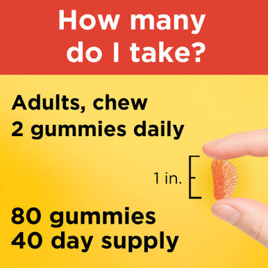 Nature Made Adult Gummies Vitamin C Orange