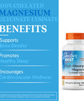 Doctor's Best High Absorption Magnesium 100% Chelated 240 Tablets