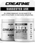 Axe & Sledge Supplements Basics Creatine Enhances Strength Increases Lean Body Mass Boosts Performance Unflavored 50 Servings