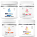 Hi-Lyte Keto K1000 Electoryle Powder 4 Pack Bundle | Hydration Supplement Drink Mix | No Maltodextrin Or Sugar | Boost Enerergy & Beat Leg Cramps