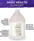 Swanson Magnesium Oil Spray Zechstein Magnesium Soothes Muscles Nourishes Skin Stress Relief Sleep Rapid Absorption Dr. Barbara Hendel's Formula 64 fl oz (1.9 l) Liquid (2 Pack)