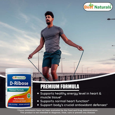 Best Naturals D-Ribose Powder 1 Pound