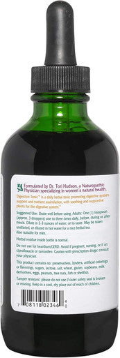 Vitanica Digestion Tonic Gas Bloating and Indigestion Relief Supplement Improve Digestive Function & Gut Health for Women & Men Peppermint Oil Fennel Ginger & Aloe Vera Vegan 4 Oz