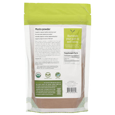 Banyan Botanicals Musta Powder - Certified Organic, 1/2 Pound - Cyperus Rotundus - Supports Regular, Comfortable Menstruation And Promotes Healthy Digestion*
