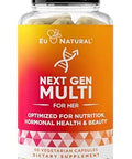 Next Gen Multivitamin for Women 22 Optimized Vitamins for Immunity Beauty Brain Energy Bones and Heart Vitamin C D E K Iron B6 and DHA 60 Vegetarian Soft Capsules (Packaging May Vary)