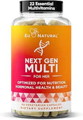 Next Gen Multivitamin for Women 22 Optimized Vitamins for Immunity Beauty Brain Energy Bones and Heart Vitamin C D E K Iron B6 and DHA 60 Vegetarian Soft Capsules (Packaging May Vary)