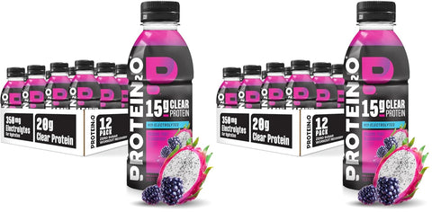 Protein2o 15g Whey Protein Infused Water, Peach Mango, 16.9 Oz Bottle (Pack of 12)