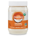 Nutiva Organic Steam-Refined Coconut Oil, 54 Fl Oz, USDA Organic, Non-GMO, Vegan, Keto, Paleo, Neutral Flavor and Aroma for Cooking & Natural Moisturizer for Skin and Hair