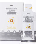 Zooki 1500mg Liposomal Magnesium Bis-Glycinate Liquid Sachets 200mg Elemental Magnesium | 4x Higher Absorption | Sleep Stress Muscle Function Cramps Heart Health (Pineapple Guava flavour 14x15ml)