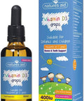 (3 PACK) - Natures Aid - Vitamin D3 400iu Drops | 50ml | 3 PACK BUNDLE