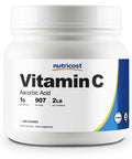 Nutricost Ascorbic Acid Powder (Vitamin C) 2 LBS - Gluten Free, Non-GMO