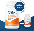 Bariatric Fusion High ADEK Multivitamin with Iron Bariatric Multivitamin for Duodenal Switch Easy to Swallow ADEK Vitamins Bariatric 90 Capsules One Month Supply